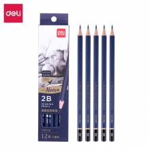 S999-2B 六角杆美术铅笔-12支装