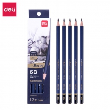S999-6B 六角杆美术铅笔-12支装
