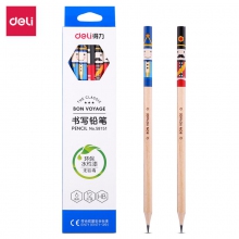 deli得力环保水性漆面书写铅笔 学生绘图铅笔 58151 HB 12支装