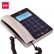 deli得力778商用触屏电话机 办公家用商用固定电话座机