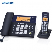 步步高(BBK)W101无绳电话机 无线座机 子母机 办公家用 背光大屏 三方通话电话机