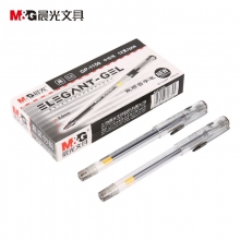 晨光(M&G)GP1150 0.5mm黑色中性笔 全针管签字笔 商务办公水笔 MG-6140替换笔芯...
