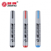 智牌(ZHI PAI)ZP-163 maker油性新一代记号笔 可加墨水防水速干大头笔 10支装