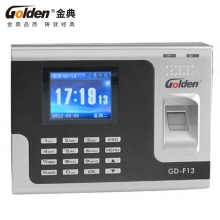 金典(GOLDEN)GD-F13异地联网指纹考勤机 远程指纹打卡机