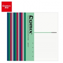 齐心(Comix)A5多规格经典系列笔记本子软抄本无线装订本记事本胶订本胶装本 C4801
