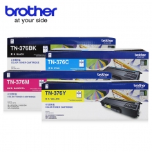 兄弟(Brother)TN-376BK/C /M/Y标准容量黑色墨粉盒