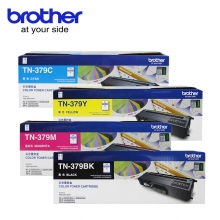 兄弟(Brother)TN-379BK/C /M/Y黑蓝红黄色高容量墨粉盒