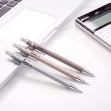deli得力金属活动铅笔S331 0.5mm自动铅笔【棱角笔杆】24支装