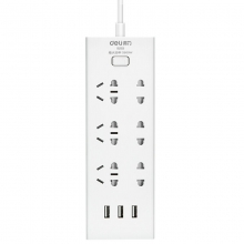 总控 3两孔+3组合孔+3USB 2米