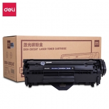 deli得力DXH-2612AT 2000页黑色打印机硒鼓 易加粉激光碳粉盒