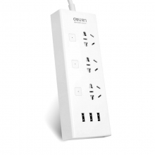 独立分控 3USB+3组合孔