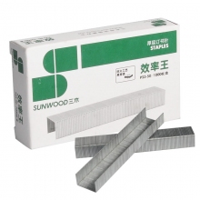 三木(SUNWOOD)P23-50效率王系列 23/8订书钉订书针 可装订25-50页 1000枚/...