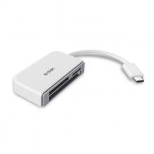 飚王(SSK)SCRM610 Type-c接口多合一读卡器 支持双面热插拔 高速读写 TF/SD/C...