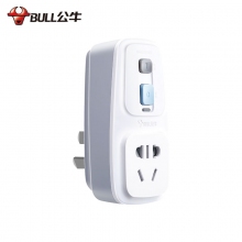 公牛(BULL)GN-920L/10A GN-920LD/16A新国标防漏电保护器插头 无线插头