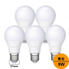 E27大螺口9W黄光