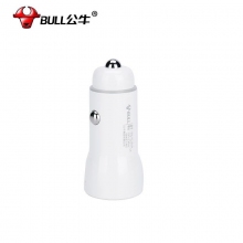 公牛(BULL)GN-U112CN GN-U118CN车载充电器5V/2.4A双USB手机平板通用车...