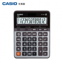 卡西欧(CASIO)GX-120B 12位金属面板超大型机商务计算器 GX-120S升级款