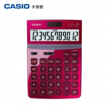 卡西欧(CASIO)DW-200TW魅雅系列大型炫彩太阳能商务办公计算器