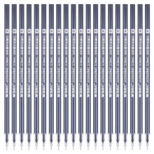 晨光(M&G)4365中性笔替芯0.5mm全针管签字笔芯 小红花系列水笔替换芯 20支装