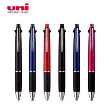 日本三菱(Uni)MSXE5-1000-05/07五合一多功能笔中油笔原子笔(四色圆珠笔+自动铅笔)...