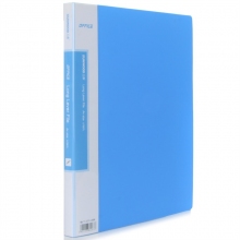 三木(SUNWOOD)LFE67L蓝色经济型单长押夹单夹文件夹