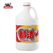 都洁牌3.5公斤大桶装柠檬餐具洗洁精 厨房家用酒店餐具瓜果洗涤灵