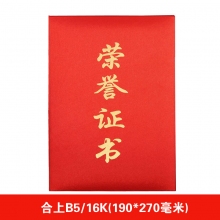 6508A 合上B5(荣誉证书+芯)