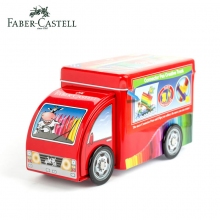 德国辉柏嘉(Faber-castel)155072 33色可拼砌可水洗软头水彩笔小汽车铁盒礼盒装