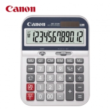 佳能(canon)WS-1212H/ WS-2212H太阳能桌面办公商务计算机 12位数财务中大号计...