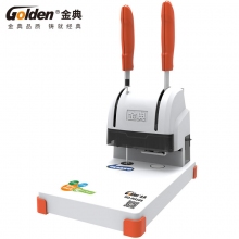 金典(GOLDEN)GD-N3168手动档案财务凭证热熔铆管装订机 会计票据打孔机