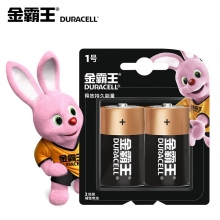 金霸王(Duracell)1号/LR20碱性电池 大号电池一号电池 2节装