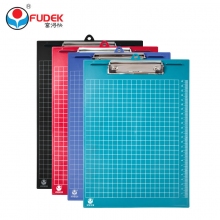 富得快(Fudek)A4 HY6101竖式垫板写字板夹菜单夹点菜夹塑料文件夹板夹