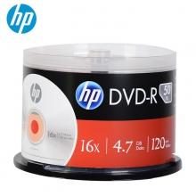 惠普(HP)DVD＋-R刻录盘16速16X 4.7G光盘DVD空白盘空白光盘