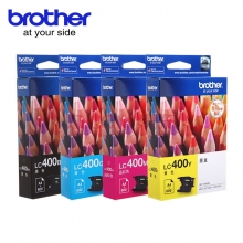 兄弟(Brother)LC400BK/C /M/Y黑青红黄色墨盒