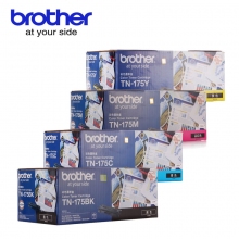 兄弟(Brother)TN-175BK/C /M/Y黑红黄青色高容量墨粉盒粉仓