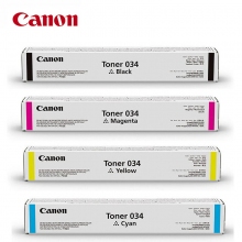 原装正品佳能(Canon)Toner CRG034 BK/C/M/Y系列黑色彩色墨粉盒