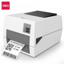 得力DL-820T(NEW) 104mm热敏/热转印二合一标签打印机 条形码二维码打印机